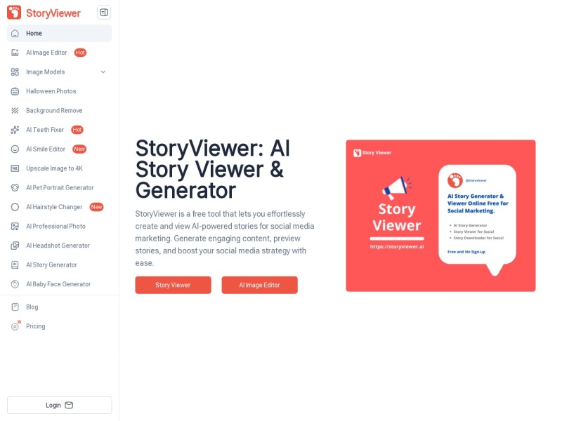 StoryViewer Screenshot